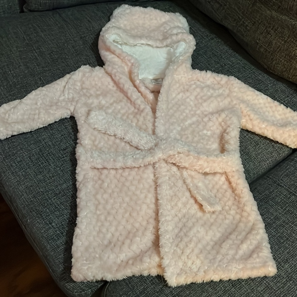 Baby Girl Plush Robe - Picture 4 of 6